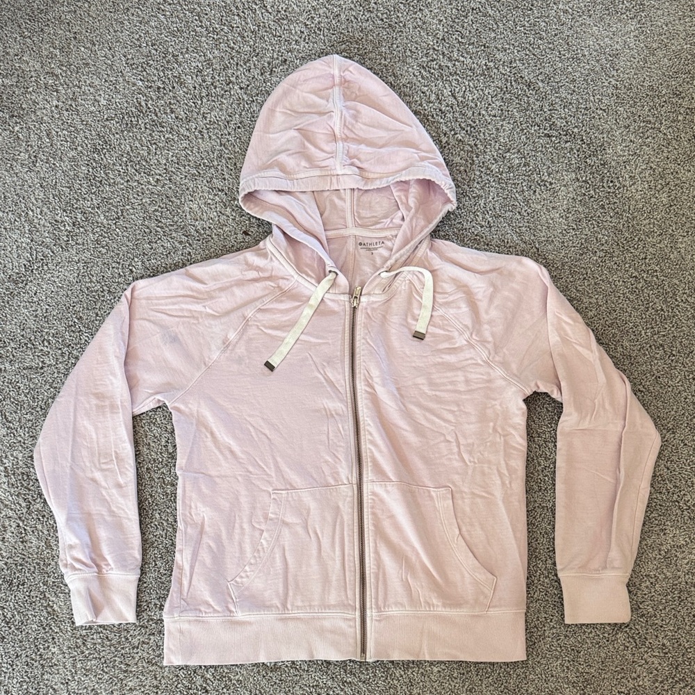 Athleta Soft Pink Hoodie